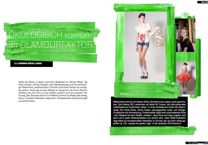 Teaser Magazin Green Glam Asmona Logan Teaser Magazin