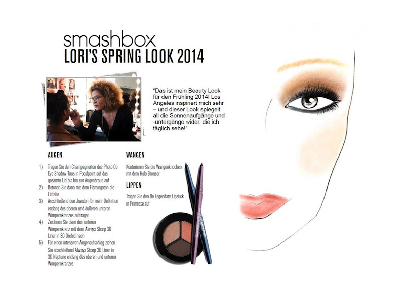 Lori Taylors Frühjahrslook 2014 Smashbox